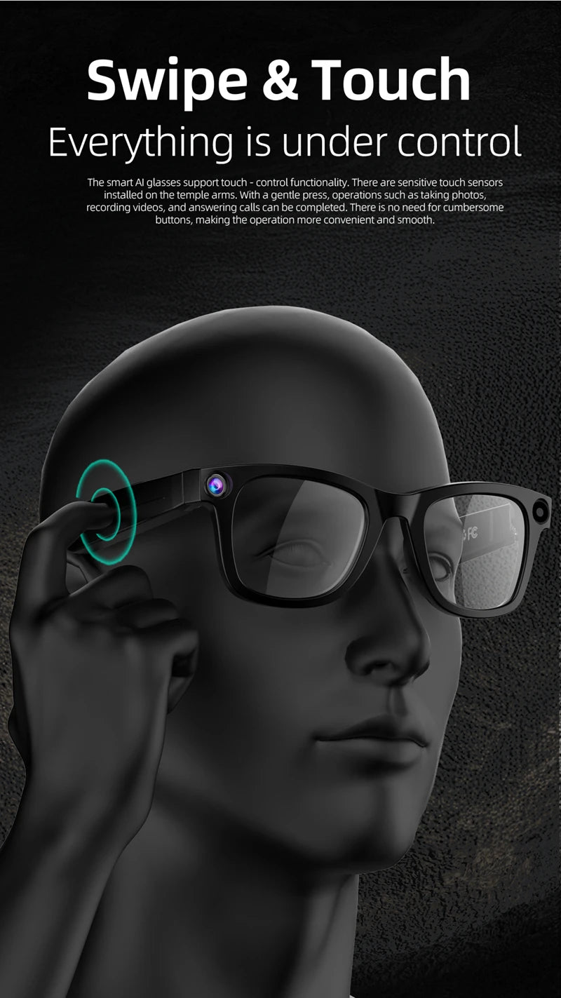 Mateo AI Smart Glasses G300